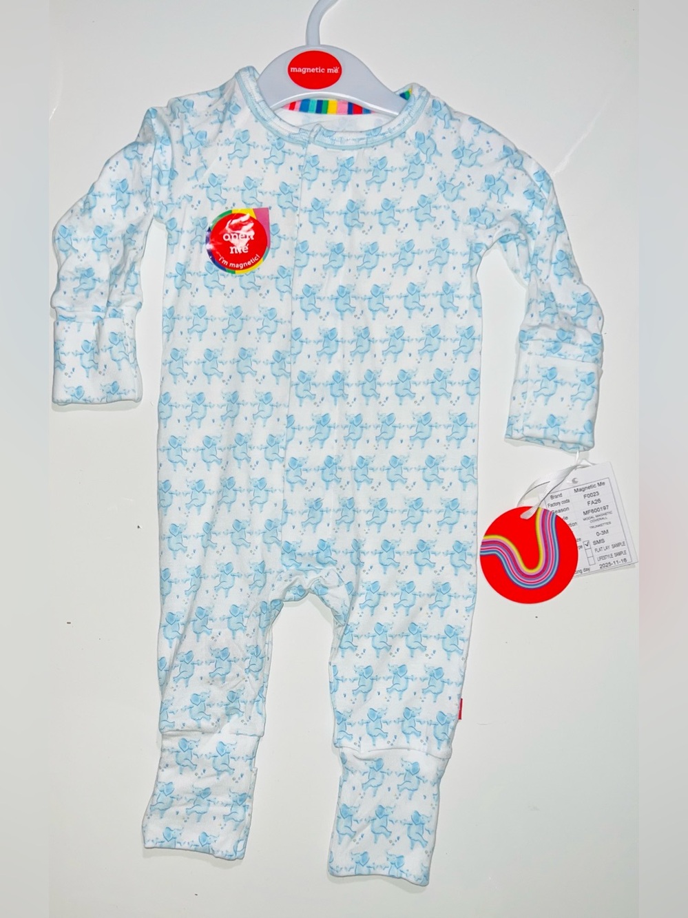 Magnetic Me Modal Coverall Trunkettes - Size 0/3 Months